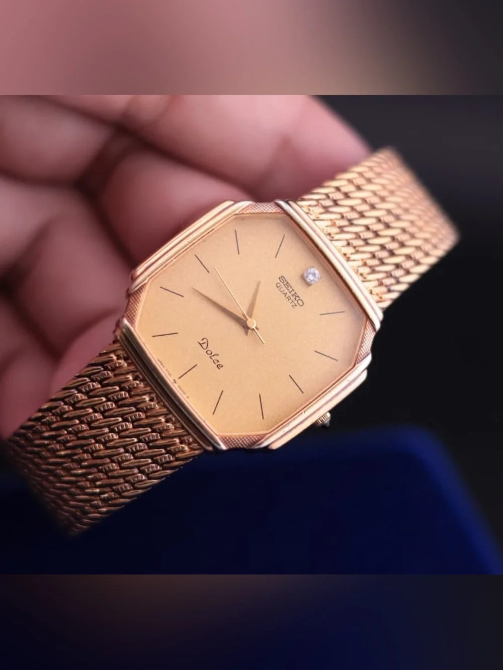 Vintage 1985 Seiko Dolce 7731-5000 Unisex Watch